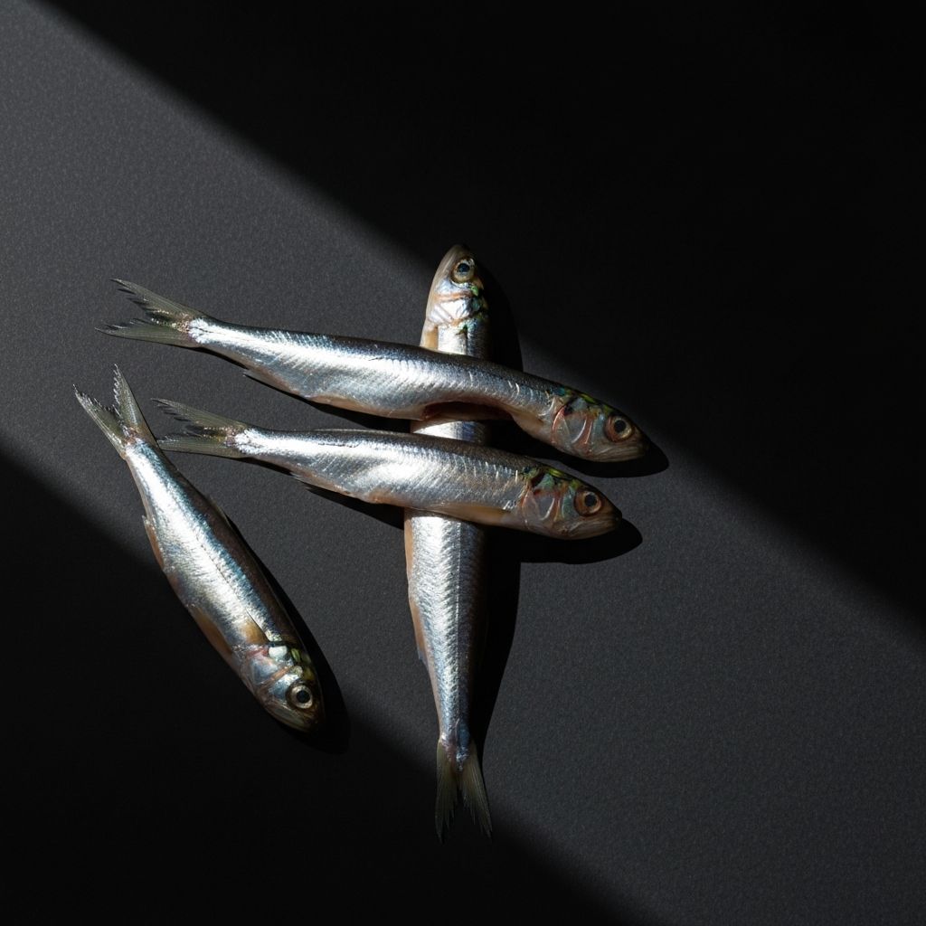 Fresh anchovies